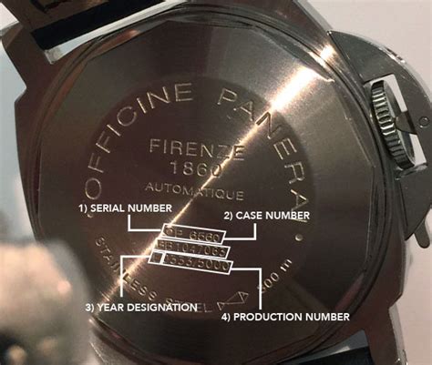 panerai watch reference numbers|Panerai watch serial numbers.